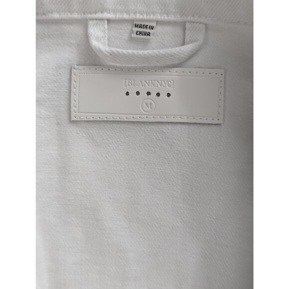 White Denim Lace Jacket Infinite Road by Blank NYC - Picture 7 of 16